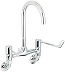 Wall mounted tap