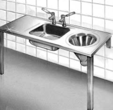 Apinox Stainless steel medical sink
